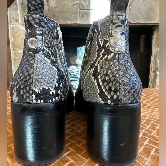 Jeffery Campbell Python Booties - Picture 6 of 8